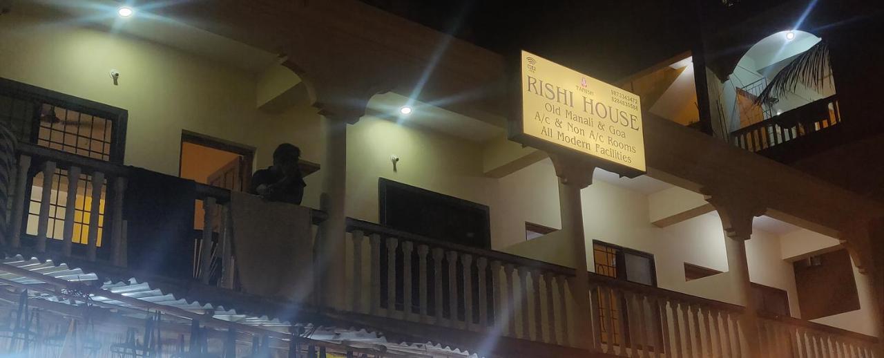 Rishi House Hotel Arambol Bagian luar foto
